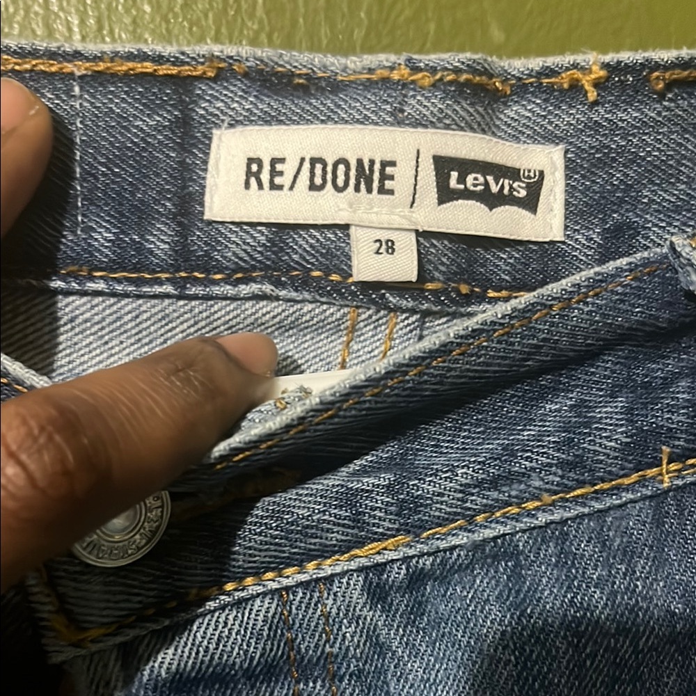 Re/Done Levi's Classic Blue Jeans